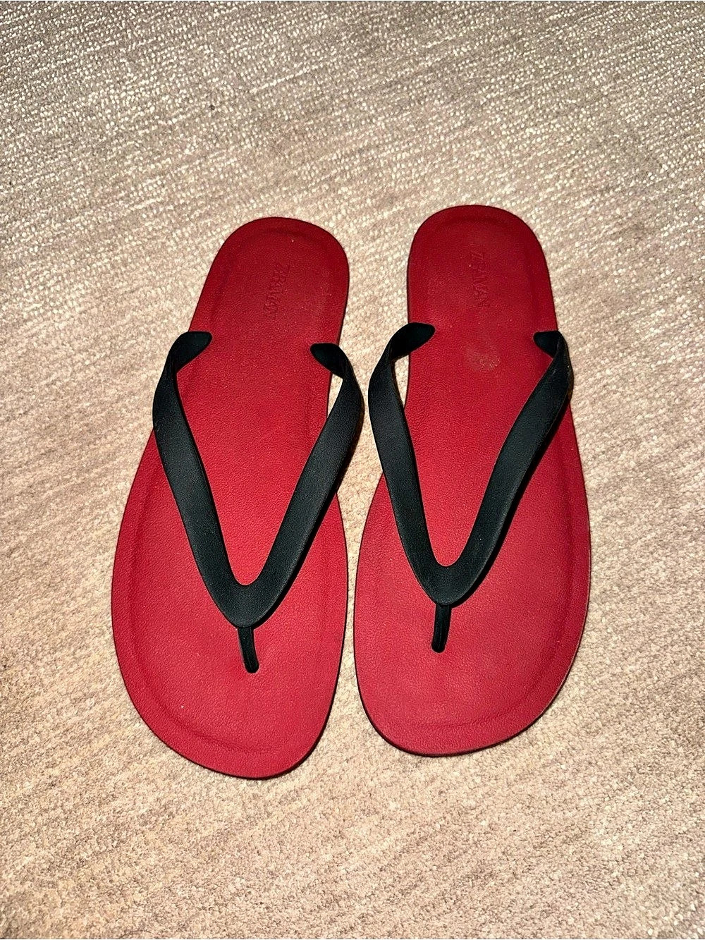 Zara Men’s x Aaron Levine flip flops EU 43